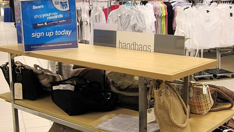 Sears 'Shop Your Way' Signs