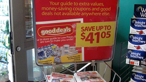 A&P 'Good Deals' Rack