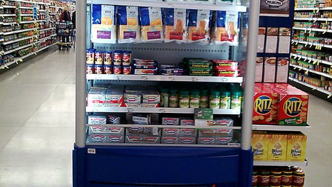 Kraft 'Family Meal Solutions' Refrigerated Endcap