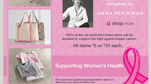 Kohl's Dana Buchman Email