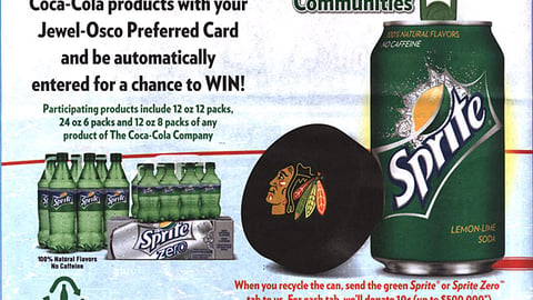 Sprite Jewel-Osco Habitat for Humanity Take-One
