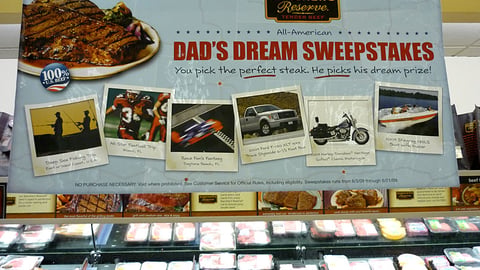 Safeway 'Dad's Dream' Rancher's Reserve Banner