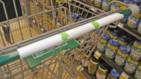 Kart-Smart Shopping Cart Handle Ad