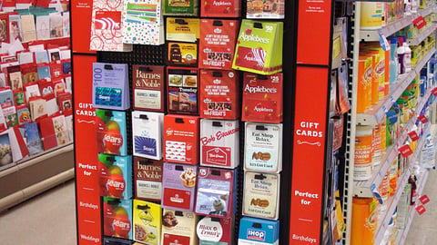 Kmart Gift Card Endcap