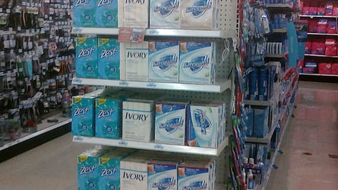 P&G Kmart 'brandSaver' Endcap