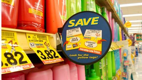 Kroger 'Yellow Tag' Aisle Violator