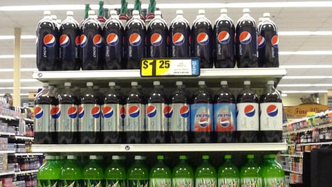 Kroger Beverage Endcap