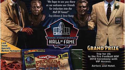 Land O'Frost Pro Football Hall of Fame FSI