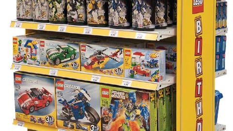 Lego Birthday Center Floorstand