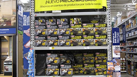Lowe's 'New Lower Price!' Endcap
