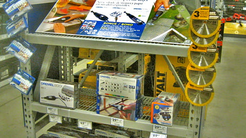 Lowe's Dremel Display