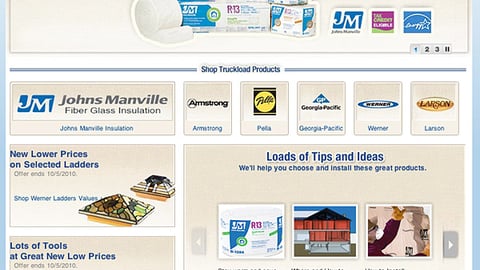 Lowe's 'Fall Truckload Event' Microsite