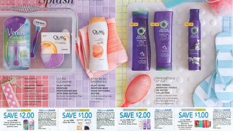 P&G brandSaver "Make a Splash" FSI