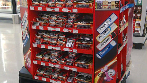 Energizer 'Fill Their Stockings' Pallet Display