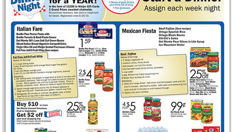 Meijer 'Family Dinner Night' Feature