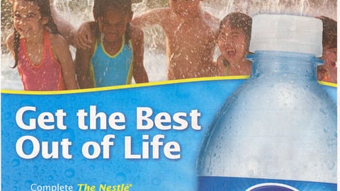 Nestle Pure Life "Bestlife" Sweeps FSI
