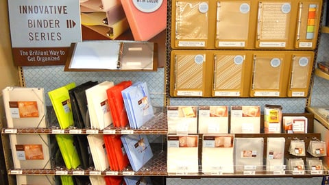 OfficeMax [IN]Place Binder Display