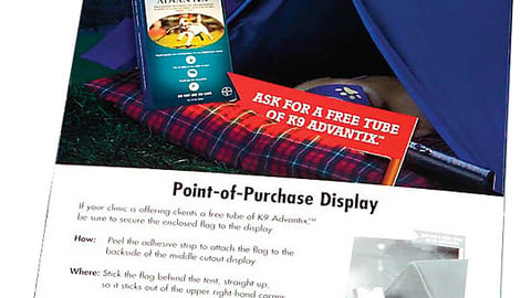 Bayer K9 Advantix Display