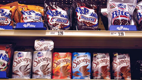 Hershey's Swoops Packaging