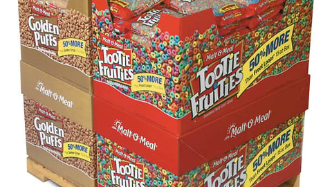 Malt-O-Meal Tootie Fruities Pallet