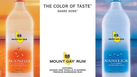 Mount Gay Rum Case Card