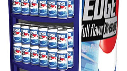 Pepsi Edge Mock Can Display