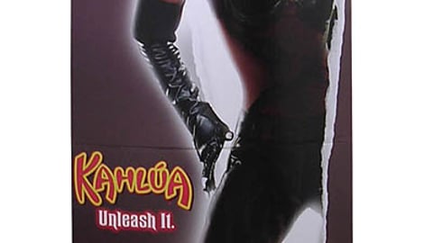 Kahlua "Catwoman" White Russian Standee