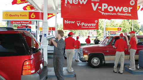 Shell V-Power Banners