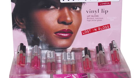 Coty Rimmel Nail Polish Countertop