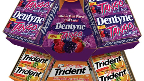 Cadbury Adams Gum Countertop