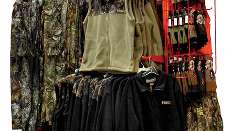 Rocky Apparel Floorstand