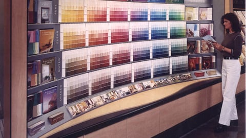 Olympic Paints In-line Display