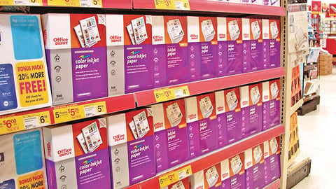Office Depot Paper Packaging