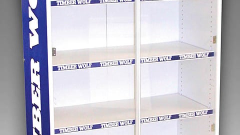Timber Wolf/Red Man Merchandiser