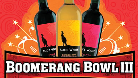Alice White Boomerang Bowl Case Card