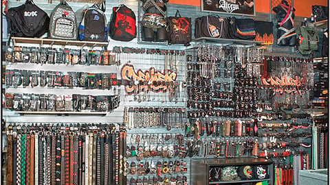 Spencer's Accessories Wall
