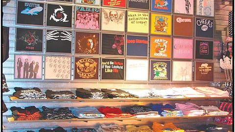 Spencer's T-shirt Merchandising