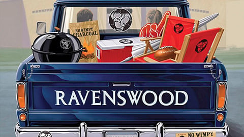 Ravenswood No Wimpy Tailgating Case Card