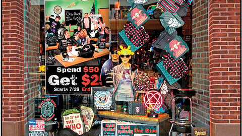 Spencer's Window Merchandising