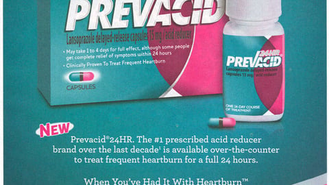 Prevacid Launch FSI