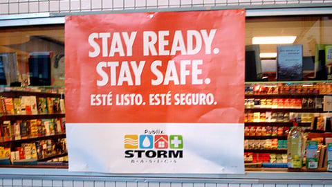 Publix 'Storm Basics' Poster