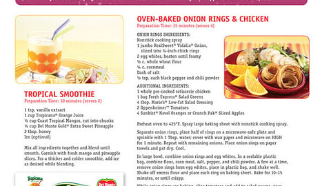 Publix 'Produce For Kids' Feature