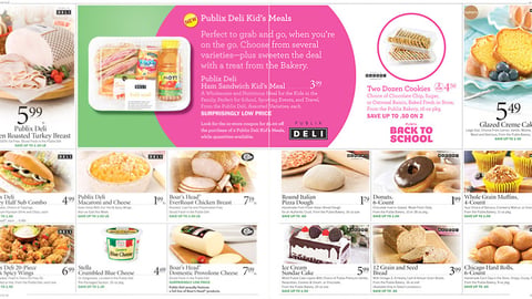 Publix 'Kid's Meals' Feature