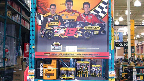 Stanley "Hot Laps" Sweepstakes Endcap