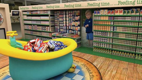 Kimberly-Clark Aisle Display