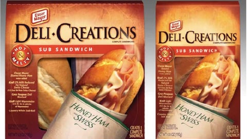 Kraft Oscar Mayer Deli Creations Packaging