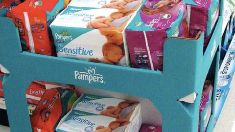 Pampers Floorstand