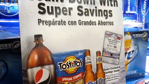 Coors Light PepsiCo Case Card