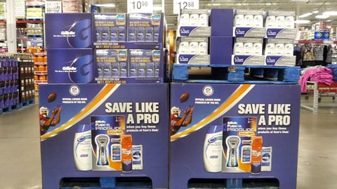 P&G 'Save Like a Pro' Pallets