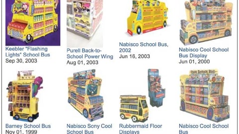 School Bus Displays